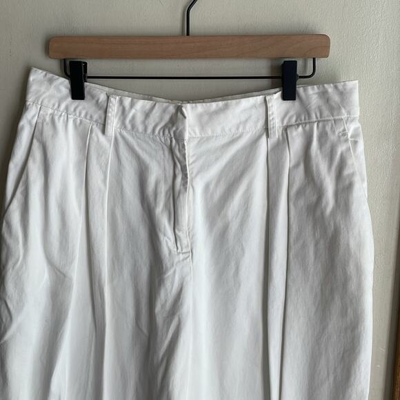 STAUD Luisa Wide Leg Trouser Pants - Picture 4 of 16